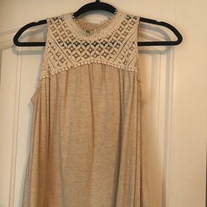 Boho High-Neck Tank